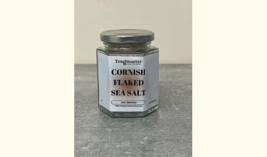 Tongmaster Oak Smoked Cornish Flaked Sea Salt - 215g